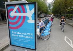 Vancouver, Canada: no e-scooters yet, but a major bike-share scheme run in partnership with Mobi © David Arminas