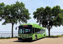 Go Transit vehicles operate on a fixed route system (Credit – Go Transit in the city of Oshkosh, Wisconsin)