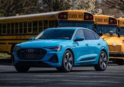 Deployment will involve a Blue Bird school bus and an Audi SUV (image credit: Stephen Averett on behalf of Audi of America)