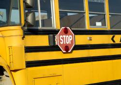 Haas Alert US Department of Transportation school bus safety C-V2X
