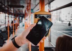 Visa public transit ridership Covid-19 survey Millennials Generation Z