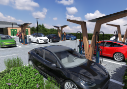 Osprey Charging EV charging hubs rapid chargers Kempower strategic A-roads motorways