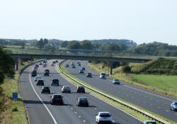 Yunex Traffic traffic controllers and signals Preston Western Distributor Road A583/A584 Costain