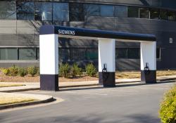 Siemens Smart Infrastructure in the US EV charging structure Peachtree Corners Nexii Building Solutions