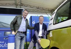 VW BP decarbonisation electric vehicle fast-charging © Volkswagen AG