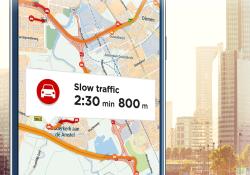 geolocation driver in-car alerts road safety TomTom 