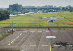 Urban air mobility air taxis Rome emission free image: Volocopter