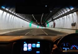 Tunnel speed limits pacemaker lights driver safety congestion (image: Transurban)