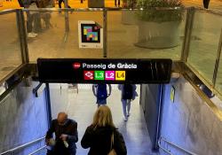 Barcelona digital twin public transit metro active travel computing (© ITS International)