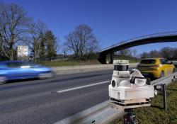 3D Lidar sensor speed camera enforcement road safety real-time data 