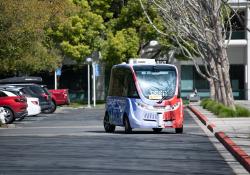 Autonomous shuttles California mobility shared options innovation