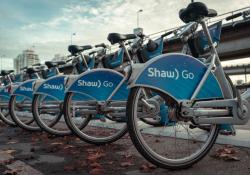 Bike-share shared mobility air quality decarbonisation © Liam Hill Allan | Dreamstime.com