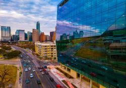 Traffic management Texas Keep Austin Weird © Bryan Roschetzky | Dreamstime.com