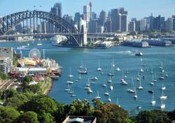 Sydney Australia Harbour Bridge new tunnel software © Tuayai | Dreamstime.com