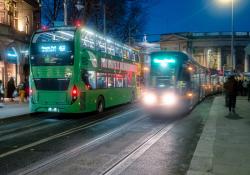 Dublin traffic management through traffic cars buses © Mark Gusev | Dreamstime.com