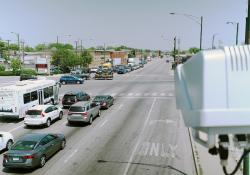 Red light running enforcement road safety intersection AI (image: Vitronic)