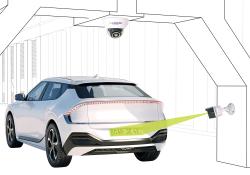 Camera ANPR software detection parking