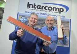 Eric Peterson, right and Thomas Pospisek of Intercomp Company