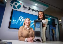 Sammy Hincliffe, left and Tia Allsopp of Redspeed