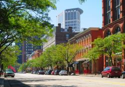 Cleveland Ohio parking touchscreen solution ANPR © Kenneth Sponsler | Dreamstime.com