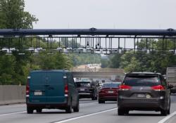 Pennsylvania turnpike open-road tolling gantries (image: Commonwealth Media Services)