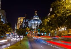 Madrid Spain bullfight blur tolling traffic green Net Zero © Nikolai Sorokin | Dreamstime.com