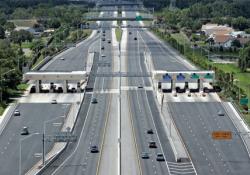 combination of ORT lanes and cash lanes