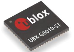 U-blox 6 GPS receiver platform has been upgraded 