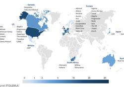 worldwide trials and launches