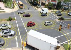 Intersection Connected Vehicles