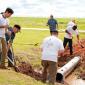 IBTTA Volunteer day hazardous site to a playing field