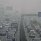 Road in Bejing in peak hour