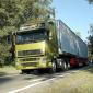 A Volvo truck approaches a checkpoint.jpg