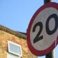 20mph speed sign