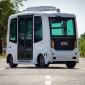 Kelride EasyMile shuttle Via Department of Traffic System Planning P3 weather-proof autonomous vehicles Germany