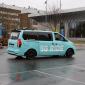 Keolis autonomous electric minibus Kista Science Centre Sweden 5G Intel Telia