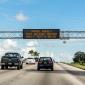 Dynamic message signs electrical standards road safety © TasFoto | Dreamstime.com