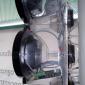 Transparent Damach ACTROS traffic light